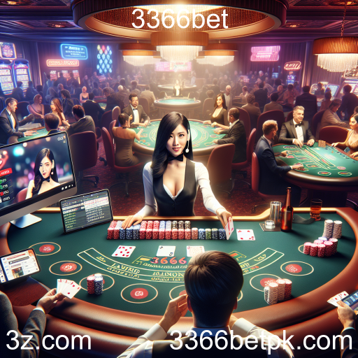 Experimente a Atração dos Jogos 'Ao Vivo' no 3366bet